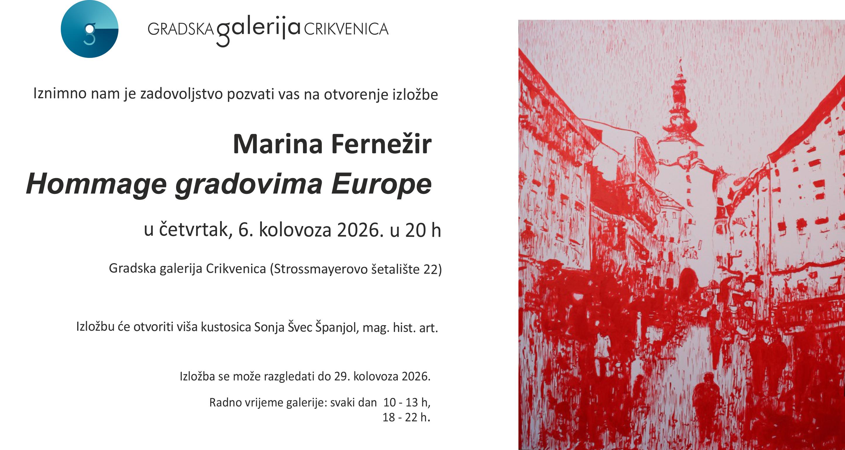 Hommage gradovima Europe